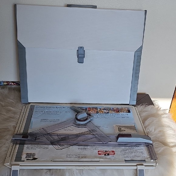 KOH-I_NOOR Portable Versatile Drawing Board carry case Protractor Drafting Head - Picture 3 of 14